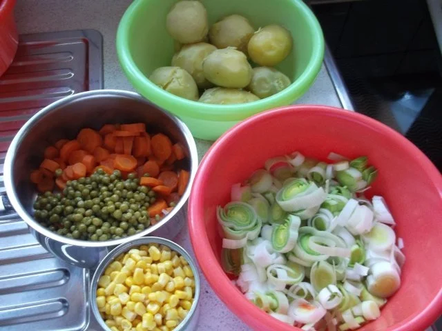 Rezept: Bunter Gemüseauflauf Bild Nr. 2 Bunter Gemüseauflauf - Rezept - Bild Nr. 2