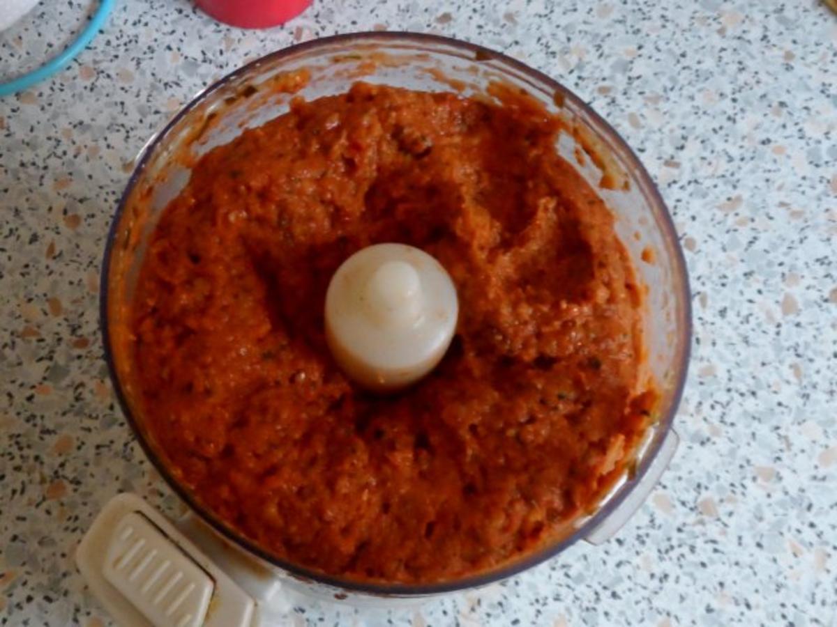 Dips: Würziger Mandel-Dip mit Oliven und Tomaten - Rezept - Bild Nr. 5