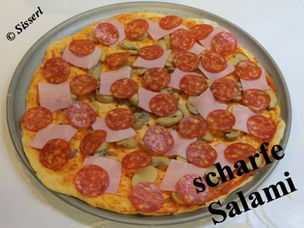 Sisserl’s ~ * Pizza pikante die 2. * - Rezept - Bild Nr. 10