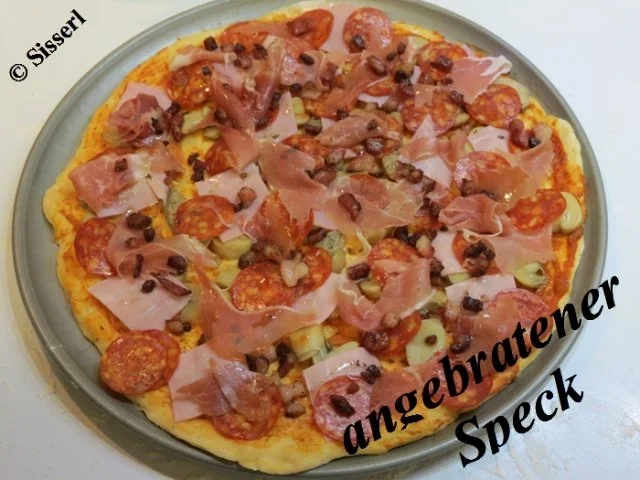 Sisserl’s ~ * Pizza pikante die 2. * - Rezept - Bild Nr. 12