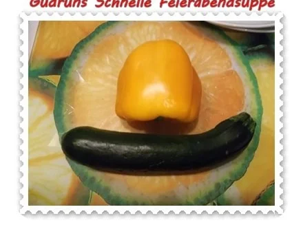 Suppe: Schnelle Feierabendsuppe - Rezept - Bild Nr. 3