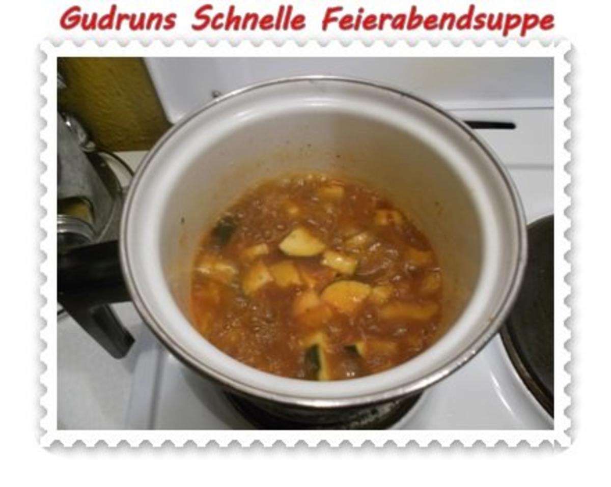 Suppe: Schnelle Feierabendsuppe - Rezept - Bild Nr. 6