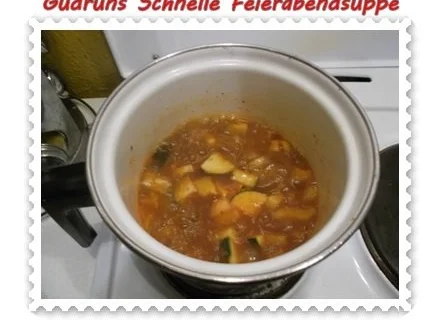 Suppe: Schnelle Feierabendsuppe - Rezept - Bild Nr. 6
