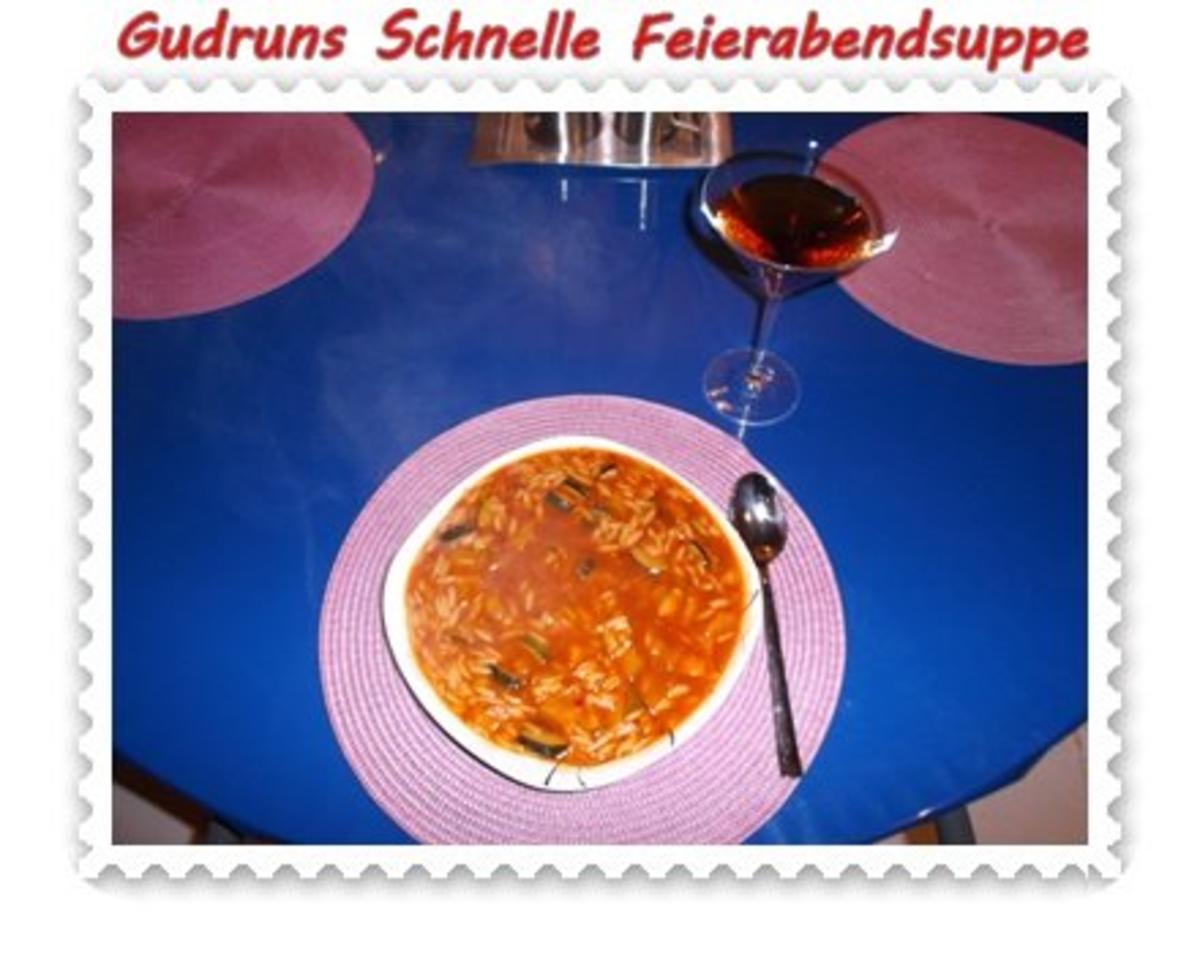 Suppe: Schnelle Feierabendsuppe - Rezept - Bild Nr. 7
