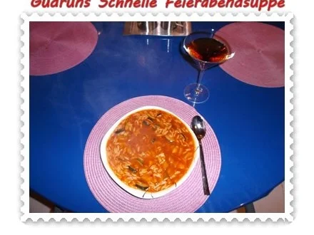 Suppe: Schnelle Feierabendsuppe - Rezept - Bild Nr. 7