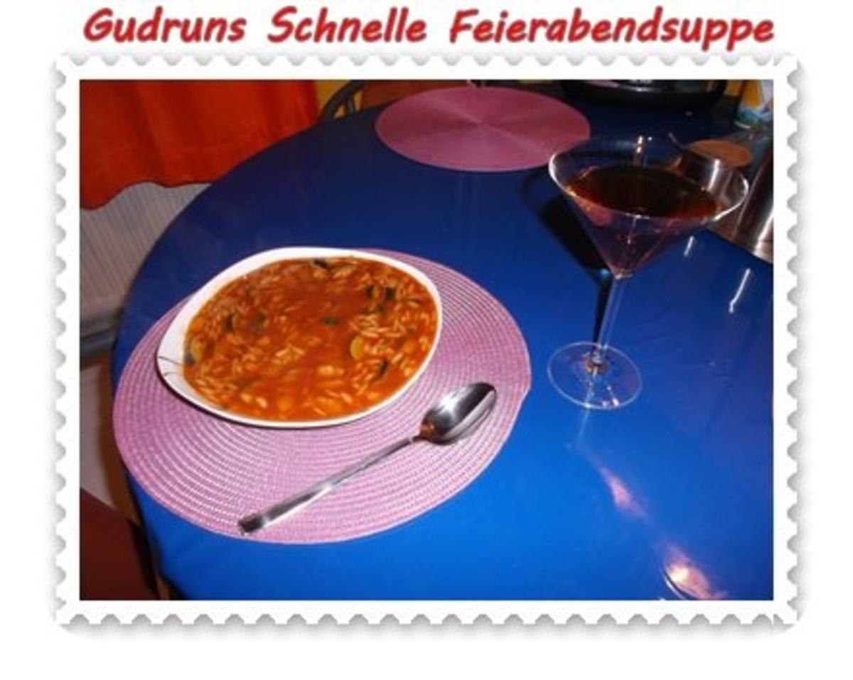 Suppe: Schnelle Feierabendsuppe - Rezept - Bild Nr. 8