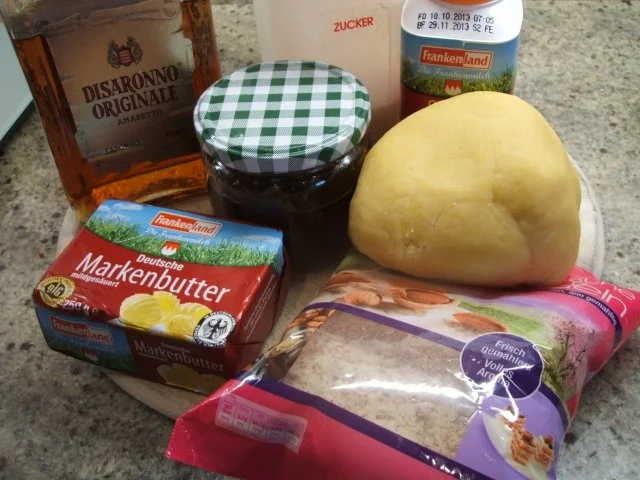 Plätzchen: Amaretto-Ecken - Rezept - Bild Nr. 2