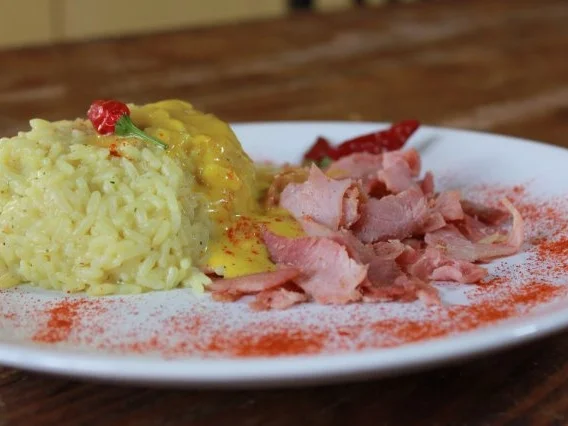 Curryreis auf Hähnchenbrust - Rezept - Bild Nr. 4