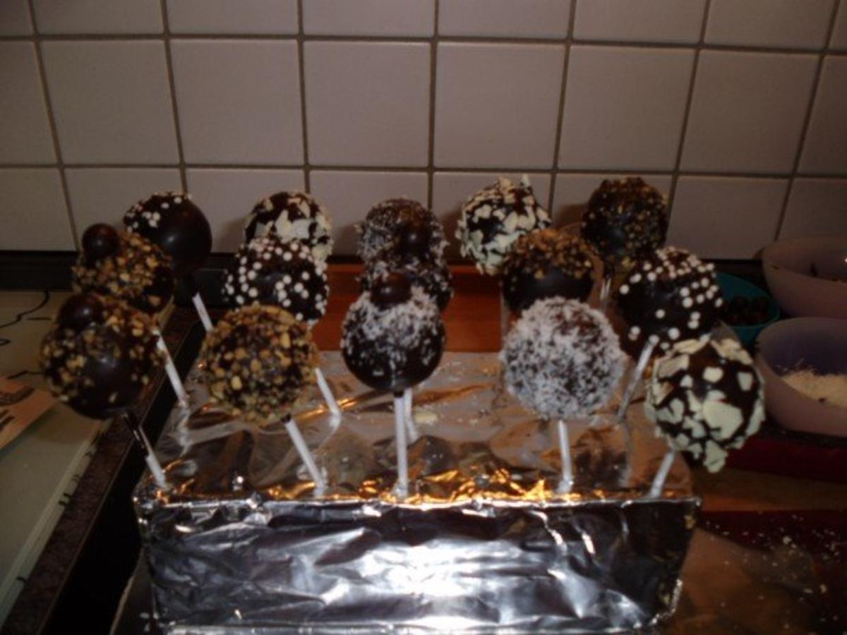Cake Pops Typ Schokolade-Kaffee  "Mocca" - Rezept