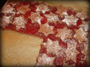 Schoko Linzer Kuchen vom Blech - Rezept