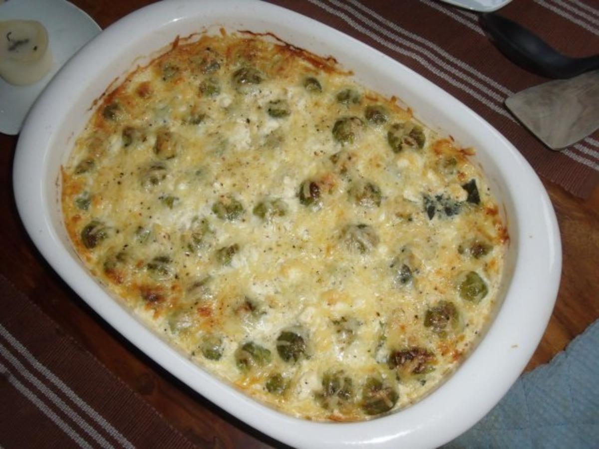 Rosenkohl Kartoffel Gratin - Rezept mit Bild - kochbar.de