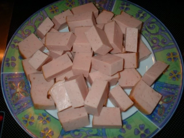 Gulasch von Leberkäse gemacht..... - Rezept - Bild Nr. 2