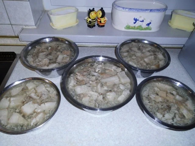 eigen gefertigte Schweinskopfsülze - Rezept - Bild Nr. 5