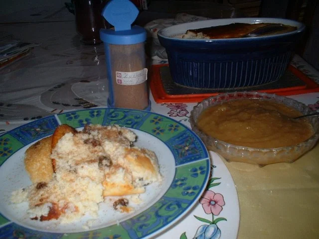 Quarkauflauf mit Äpfel !     Als Dessert oder auch zum Mittag ! - Rezept - Bild Nr. 7