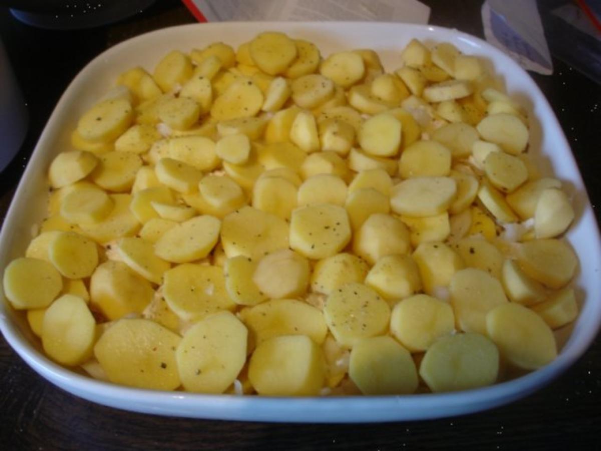 Stielkotelett mit Rosenkohl und Kartoffelgratin - Rezept - Bild Nr. 15