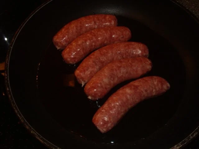 Rezept: Kohlrabigemüse mit Bratwurst und Kapü Bild Nr. 4 Kohlrabigemüse mit Bratwurst und Kapü - Rezept - Bild Nr. 4