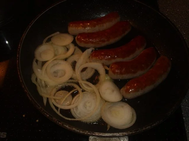 Rezept: Kohlrabigemüse mit Bratwurst und Kapü Bild Nr. 5 Kohlrabigemüse mit Bratwurst und Kapü - Rezept - Bild Nr. 5