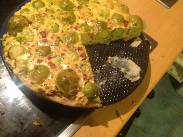 Rezept: Rosenkohl-Quiche Bild Nr. 2 Rosenkohl-Quiche - Rezept - Bild Nr. 2