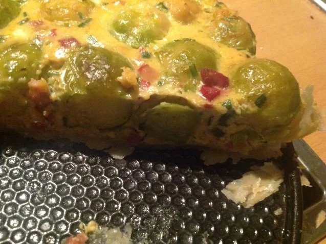 Rezept: Rosenkohl-Quiche Bild Nr. 3 Rosenkohl-Quiche - Rezept - Bild Nr. 3