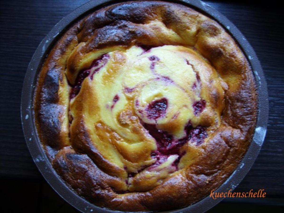 Bilder für Kleine Formen: Quarkkuchen mit Himbeeren - Rezept