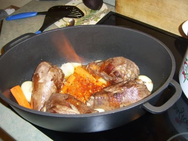 Erdnussputenkeulen in Forstmeisters Marinade - Rezept - Bild Nr. 13