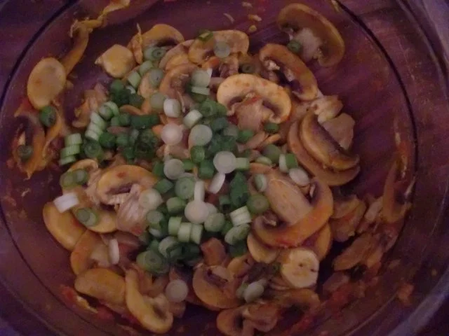 Champignonsalat mit Ajvar - Rezept - Bild Nr. 4