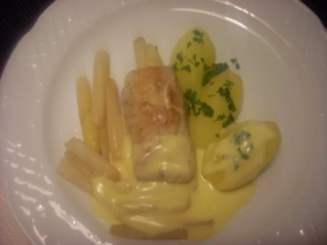 Puten-Spargel-Roulade - Rezept