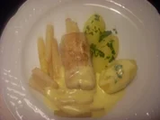 Puten-Spargel-Roulade - Rezept