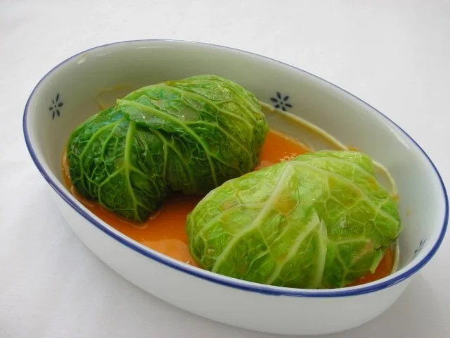 Lachsforelle im Wirsingmantel mit Kürbis-Ingwerpüree und Limettensauce - Rezept - Bild Nr. 8