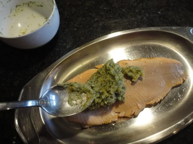 Rezept: Lachs Forelle mit Dill Kruste Bild Nr. 13 Lachs Forelle mit Dill Kruste - Rezept - Bild Nr. 13