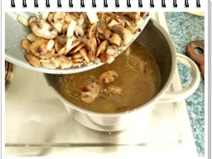 Champignons-Steinpilze  Cremesuppe - Rezept - Bild Nr. 6