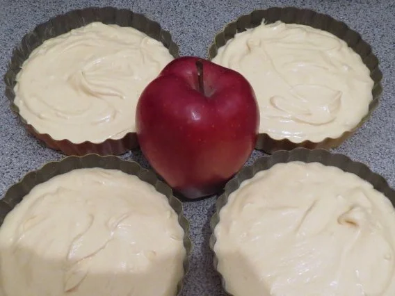 Backen: Kleine türkische Apfelkuchen - Rezept - Bild Nr. 2