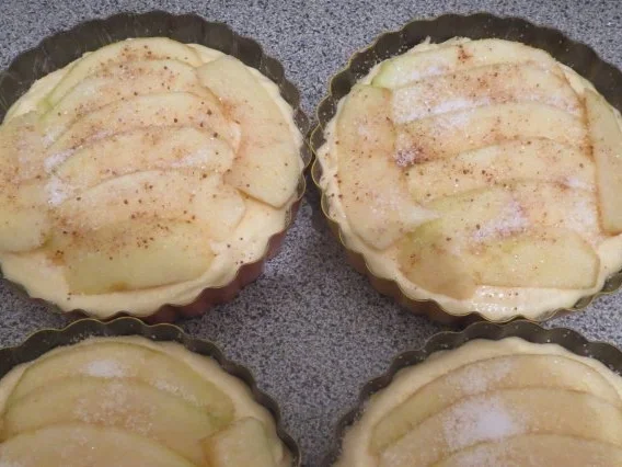 Backen: Kleine türkische Apfelkuchen - Rezept - Bild Nr. 3