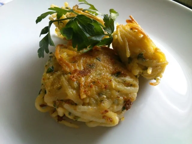 Fadennudel Bällchen - Rezept