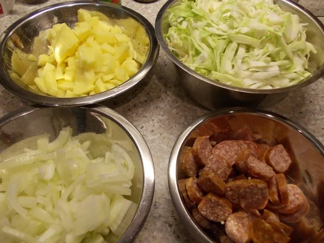 Rezept: Pikanter Weißkrauttopf Bild Nr. 3 Pikanter Weißkrauttopf - Rezept - Bild Nr. 3