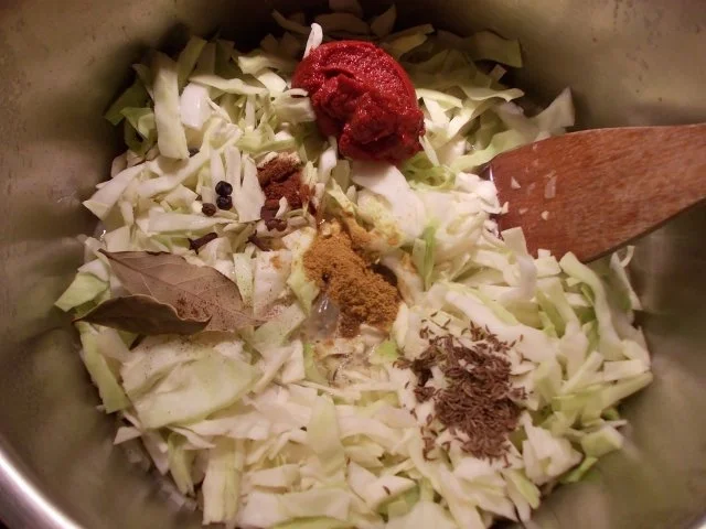 Rezept: Pikanter Weißkrauttopf Bild Nr. 4 Pikanter Weißkrauttopf - Rezept - Bild Nr. 4