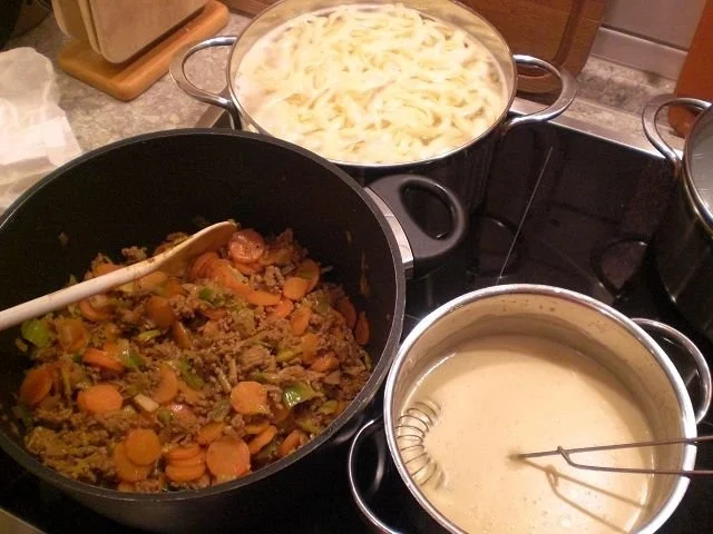 Rezept: Hack-Nudel-Nester à la Heiko Bild Nr. 12 Hack-Nudel-Nester à la Heiko - Rezept - Bild Nr. 12