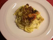 Rezept: Hack-Nudel-Nester ร la Heiko Hack-Nudel-Nester ร la Heiko - Rezept