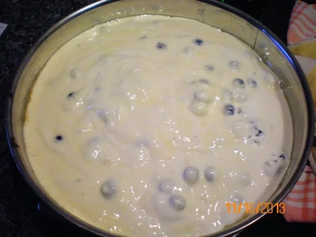 Kuchen: Käsekuchen mit Heidelbeeren - Rezept - Bild Nr. 3