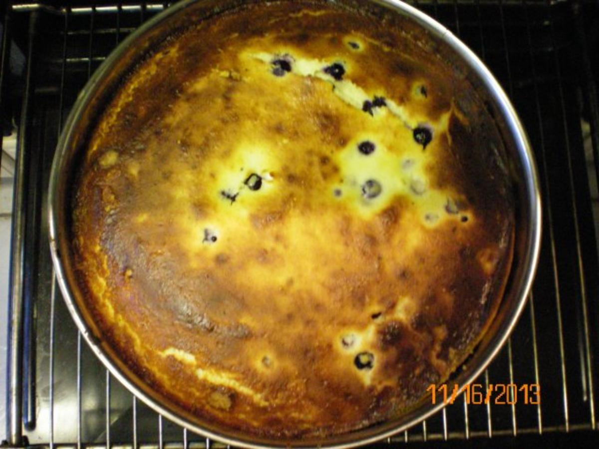 Kuchen: Käsekuchen mit Heidelbeeren - Rezept - Bild Nr. 4