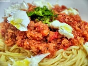 Spaghetti mit Fenchel-Tomaten-Sauce und Büffelmozzarella - Rezept