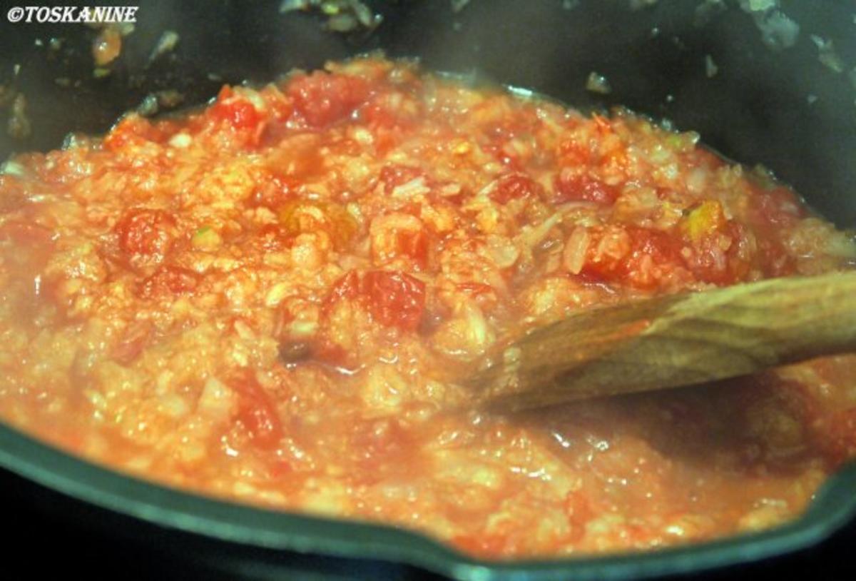 Spaghetti mit Fenchel-Tomaten-Sauce und Büffelmozzarella - Rezept - Bild Nr. 11