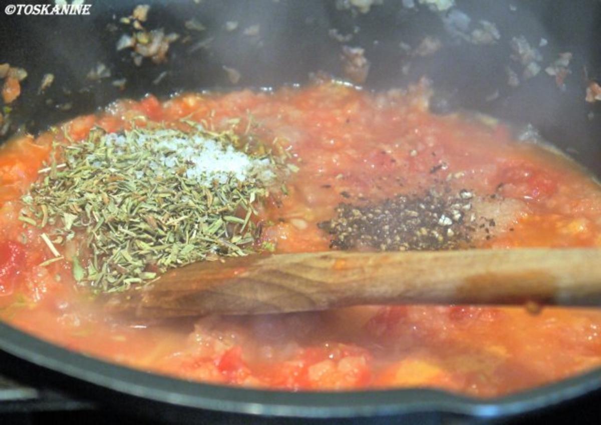 Spaghetti mit Fenchel-Tomaten-Sauce und Büffelmozzarella - Rezept - Bild Nr. 12