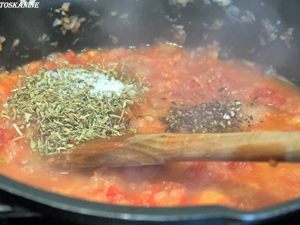 Rezept: Spaghetti mit Fenchel-Tomaten-Sauce und Büffelmozzarella Bild Nr. 12 Spaghetti mit Fenchel-Tomaten-Sauce und Büffelmozzarella - Rezept - Bild Nr. 12