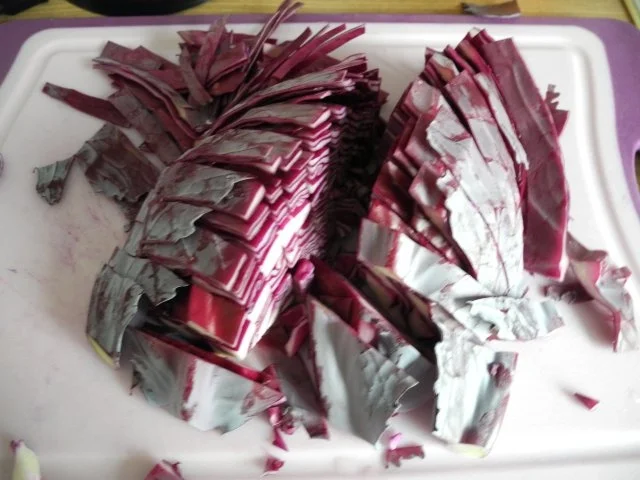 Vegan : Orangen - Apfel - Rotkraut - Rezept - Bild Nr. 13