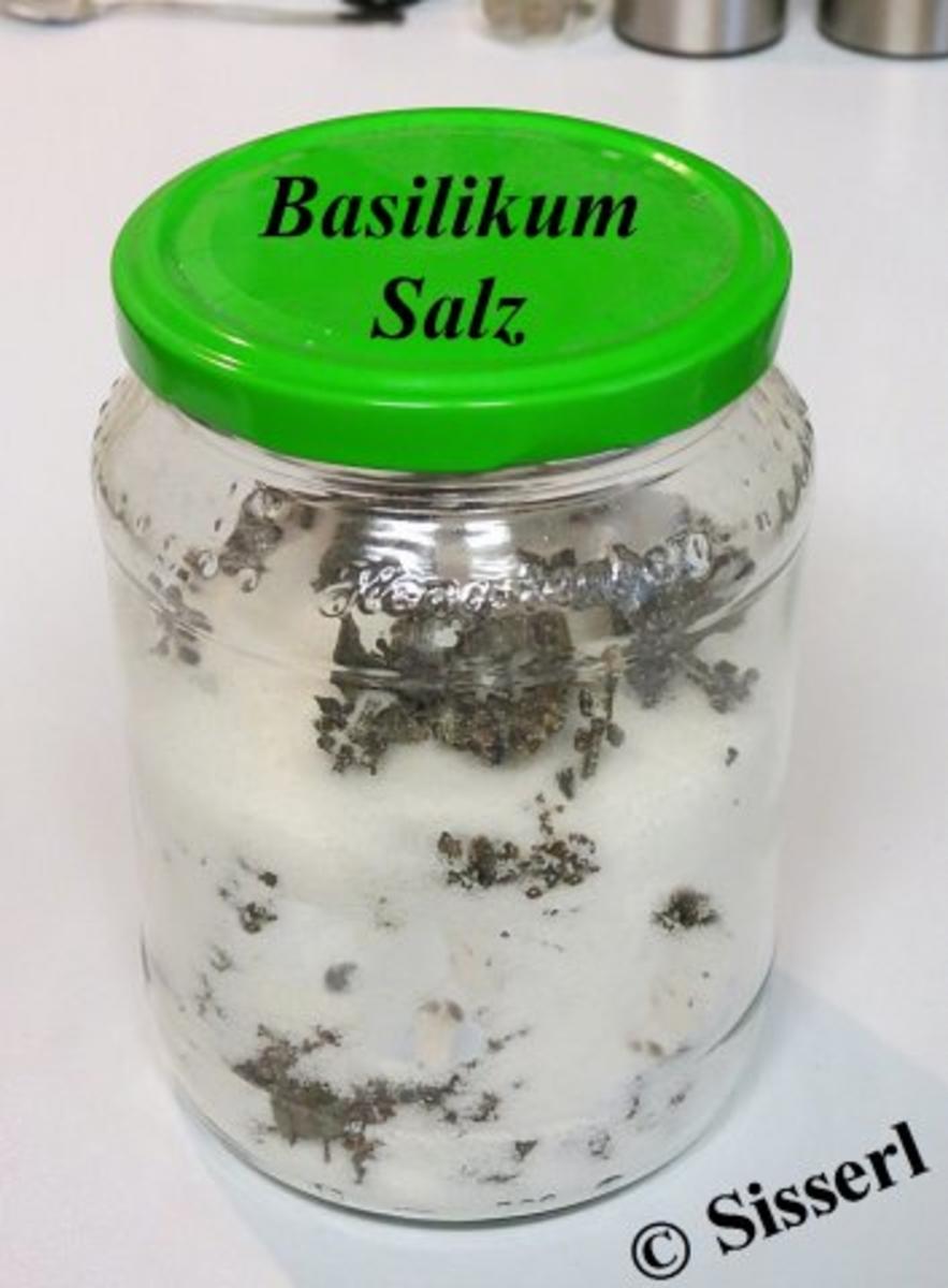 Sisserls ~ Basilikum-Salz - Rezept