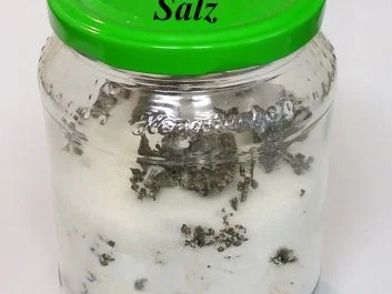 Rezept: Sisserls ~ Basilikum-Salz Sisserls ~ Basilikum-Salz - Rezept