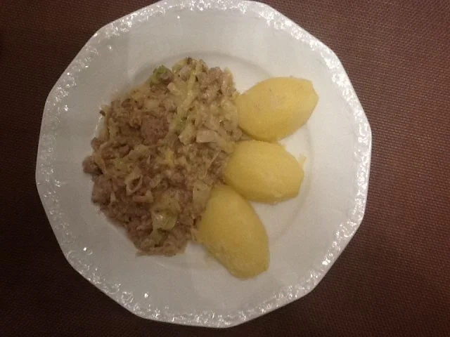 Spitzkohl - Hackpfanne - Rezept