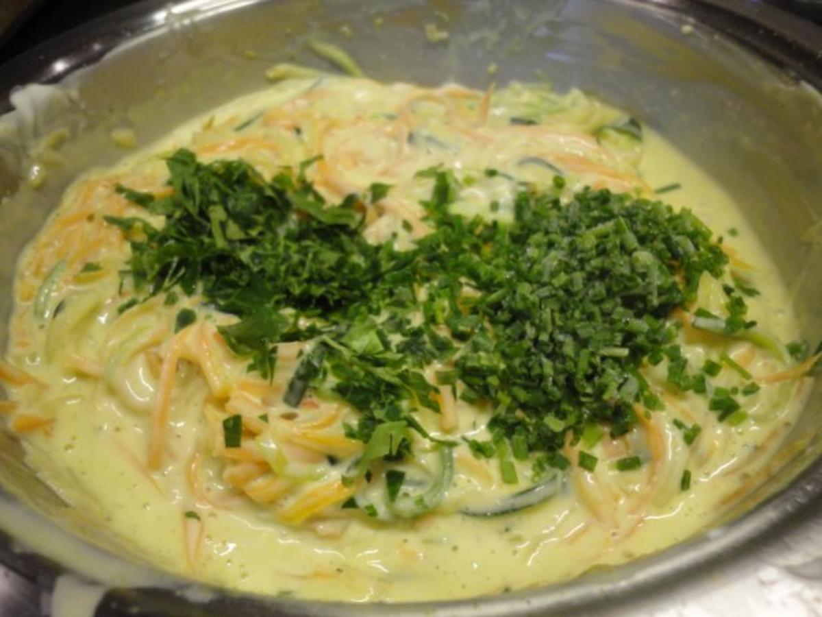 Pasta mit Gemüse Streifen und Mascarpone Sauce - Rezept - Bild Nr. 9