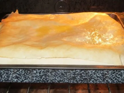 Rezept: Auflauf: Nudeln in Teighülle Bild Nr. 3 Auflauf: Nudeln in Teighülle - Rezept - Bild Nr. 3